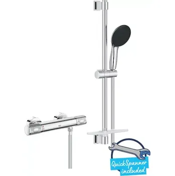 Sprchový set Grohe Precision Feel - Sprchový set s termostatem, 3 proudy, chrom 34791001