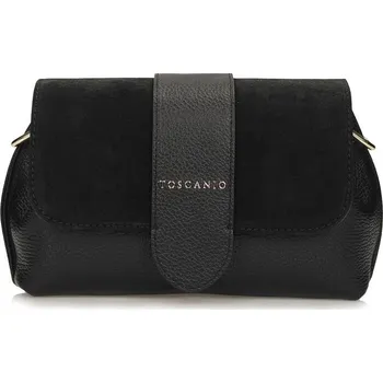 Kabelka Toscanio kožená kabelka G152 černá