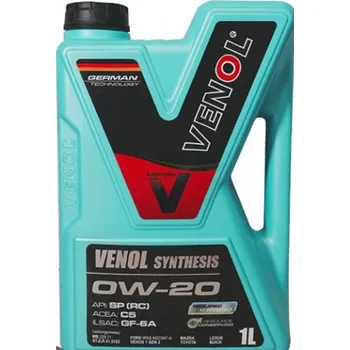 Motorový olej SYNTETICKÝ OLEJ VENOL SYNTHESIS 0W20 C5 GF-6A 1L