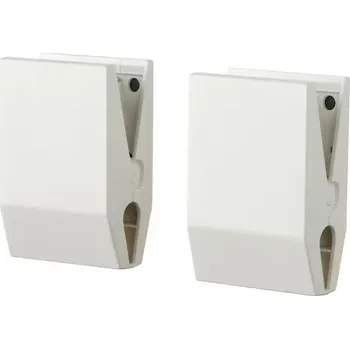 Obraz IKEA TOTEBO Magnetická sponka bílá 2 kusy