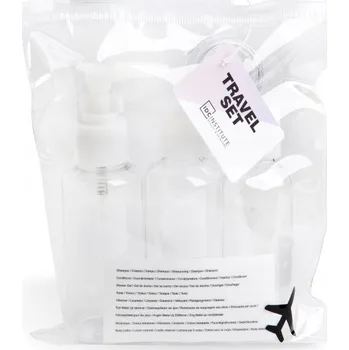 Kosmetická taška Sada cestovních lahviček na kosmetiku do letadla Kosmetická taštička