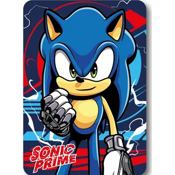 Dětská deka EU Dětská deka JEŽEK SONIC Energy polar fleece 100x140cm