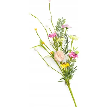 umělá květina FLOS umělá Větvička s barevnými květy 45 cm HOMLA