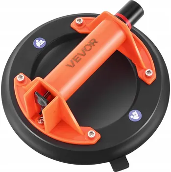 přísavka na sklo Vevor Vakuová přísavka na sklo 203 mm, nosnost 180 kg, abs rukojeť, s pouzdrem