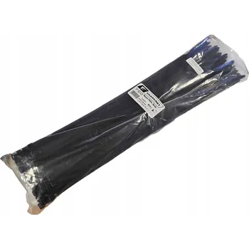 Stahovací páska Stahovací pásky (nebo také) stahovací pásky 7.6x550 Sharknes černé, 100 ks, ZESÍLENÉ, nosnost 55 kg