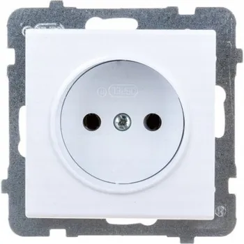 Elektrická zásuvka Ospel Elektrická Zásuvka zásuvka bílá