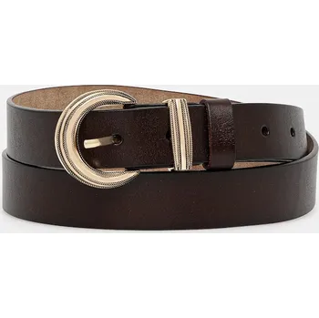 Opasek Kožený pásek Answear.LAB LD-2057.hak hnědá 89X, vel. 100