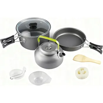 Hrnec HRNEC PÁNEV KONVICE 3V1 HLINÍK BEZPEČNÝ A SNADNO SE ČISTÍ