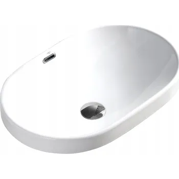 Umyvadlo na desku oválné Hydrosan NEL bílé