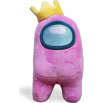 plyšák Among Us: Plyšová Hračka postavička z posádky růžová, koruna série 2