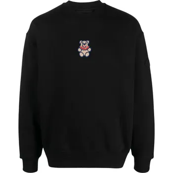 Pánská mikina MONCLER Teddy Bear Black mikina M Černá