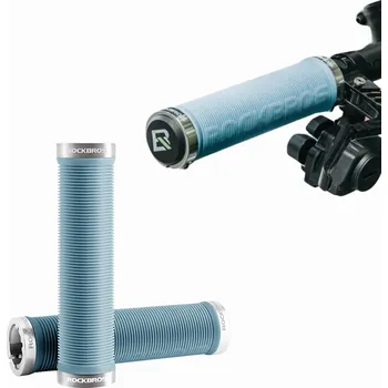 grip Gripy na kolo Rockbros otočné protiskluzové rukojeti - modré
