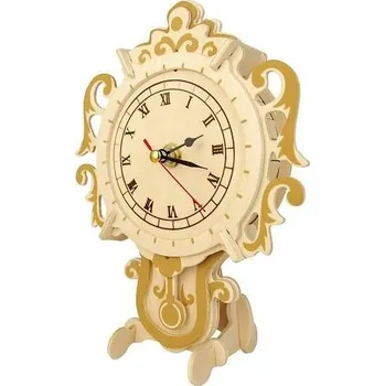 3D puzzle WOODEN TOY , WCK 3D puzzle Hodiny F005