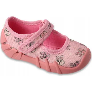 Dívčí bačkory DĚTSKÉ PAPUČE 24 PAPUČE DO MATEŘSKÉ PAPUČE PŘEPÍZKY PRO DĚTI BEFADO 109P270