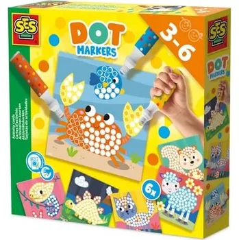 kreativní sada Tečkovací fixy a karty s aktivitami