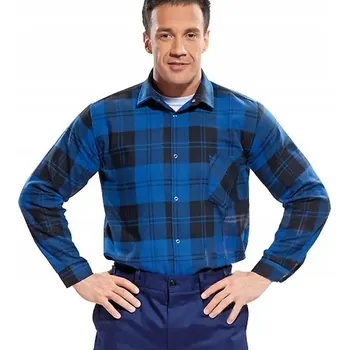 Pánská košile Pracovní flanelová košile BOZP silná Kegel XS