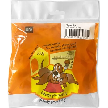 Pamlsek pro psa MAPES spol. s r.o. Jakub 44 285 33 Církvice Šproty 100g