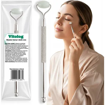 Masážní přístroj MINI MASÁŽNÍ PŘÍSTROJ NA OBLIČEJ KRK BRADIČKU RTY POD OČI ROLLER GUA SHA