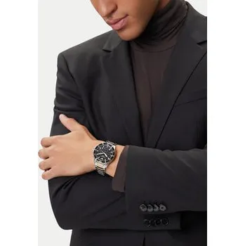 Hodinky Hodinky Emporio Armani World Explorer AR11680 Stříbrná OS