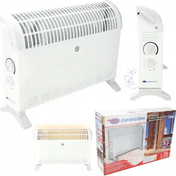 Přímotop Konvektorový ohřívač Dedra 2000 W, bílý