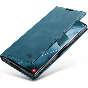 Pouzdro na mobilní telefon Flipové pouzdro Spacecase pro Samsung Galaxy S23 Ultra Wallet modré