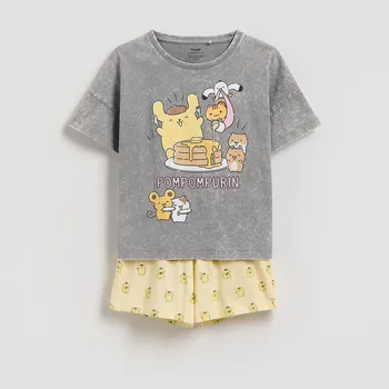 Reserved - GIRLS` PYJAMA - vícebarevná - 804IR-MLC - 804IR-MLC-U14