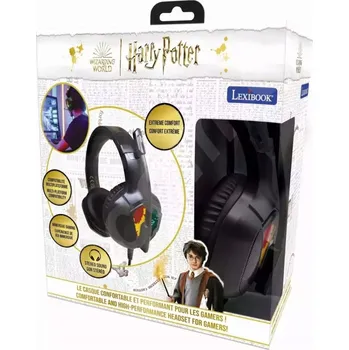 Sluchátka Sluchátka kolem uší Lexibook Harry Potter Wired Gaming Headset