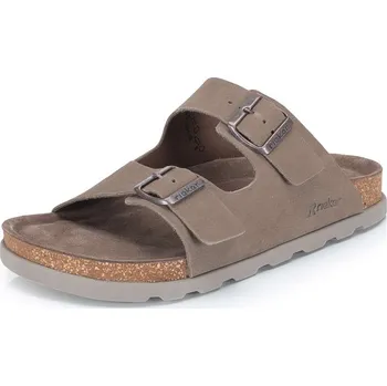 Pánské pantofle Pánské nazouváky RIEKER 21190-64 béžová S6 45