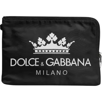 DOLCE & GABBANA Pouch Black taška Černá