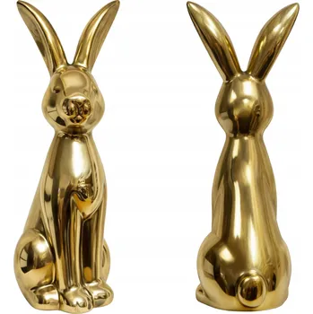 Obraz Velikonoční zajíc králík figurka velká 25 cm dekorativní na Velikonoce dekorace