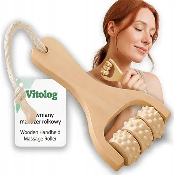 Masážní přístroj Ruční masážní přístroj na tělo, záda, krk, nohy, páteř, břicho, ramena, proti celulitidě