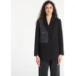 Kabát Karl Lagerfeld Jeans Mixed Denim Blazer Washed Black/ Black M