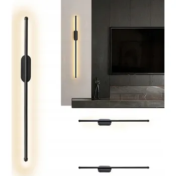 Nástěnné svítidlo DLOUHÉ LED NÁSTĚNNÉ SVÍTIDLO 60cm INTERIÉROVÉ 3 BARVY SVĚTLA 8W