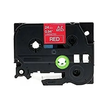 Pásek do tiskárny Páska do tiskárny Brother TZ-455 24mm 8m Červená TZe-455