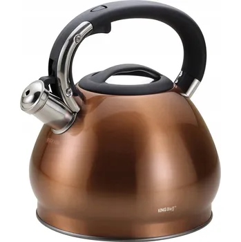 Varná konvice Tradiční ocelová Konvice Kinghoff 3,4 l zlatá, žlutá