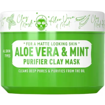 Pleťová maska Immortal Aloe Vera & Mint Čisticí pleťová maska s jílem 300 ml