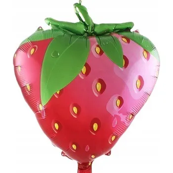 Balónek Balónky jahoda s ovocem 71 x 55 cm