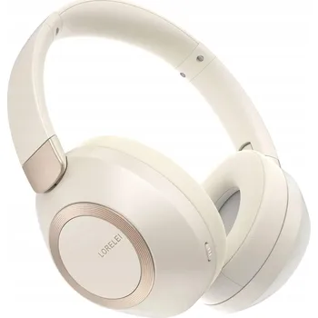 Sluchátka LORELEI B-C6 bezdrátová sluchátka přes uši bluetooth 5.3 béžová 50h