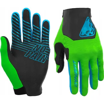 Cyklistické rukavice PRODYŠNÉ LEHKÉ CYKLISTICKÉ RUKAVICE RIDE GLOVES DYNAFIT vel. S zelené