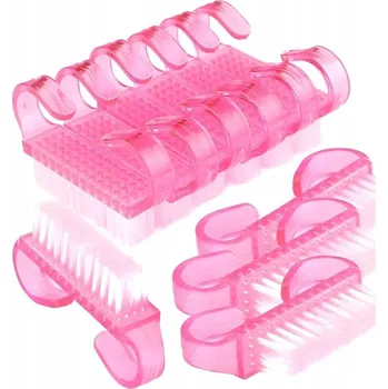 Kartáček na Nehty BiL2 pro Čištění Rukou Odstraňování Prachu Manikúra 10 ks