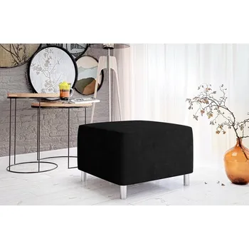 Taburet Taburet čalouněný Mirjan černý