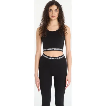 Dámské tričko Tílko Karl Lagerfeld Jeans Milano Tank Black S