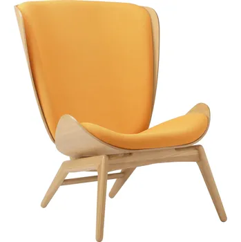 Křeslo Umage, Křeslo The Reader na dubových nožkách oranžové - Formadore