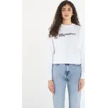 Mikina Karl Lagerfeld Jeans Reg Essential Logo Sweat White S