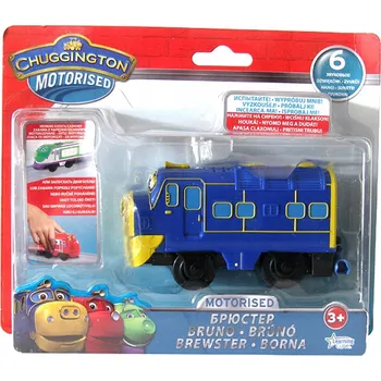 Vláček a vláčkodráha CHUGGINGTON LOKOMOTIVA BRUNO NA BATERIE