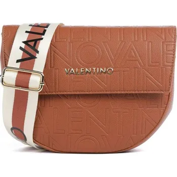Kabelka Valentino bags crossbody kabelka půlměsíc logo hnědá