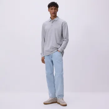 Pánské džíny Reserved - Džíny carrot se sepraným efektem - modrá - 419BB-05J - 419BB-05J-34