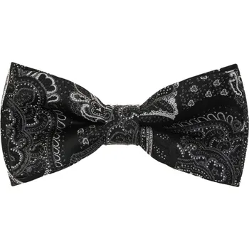 Motýlek Avantgard Motýlek s kapesníčkem, 575-22601, Černá/šedá