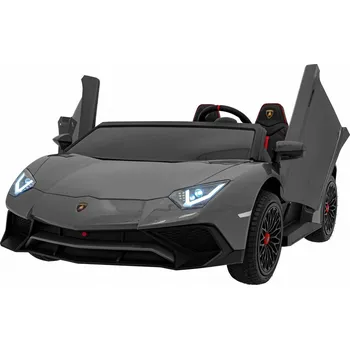 Dětské elektrovozidlo Mamido Elektrické autíčko Lamborghini Aventador SV Strong 200W 24V šedé