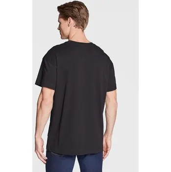 Pánské tričko Hugo T-Shirt Linked 50480246 Černá Regular Fit M